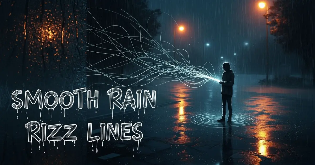 Smooth Rain Rizz Lines