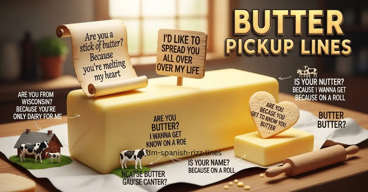 Butter Pickup Lines
