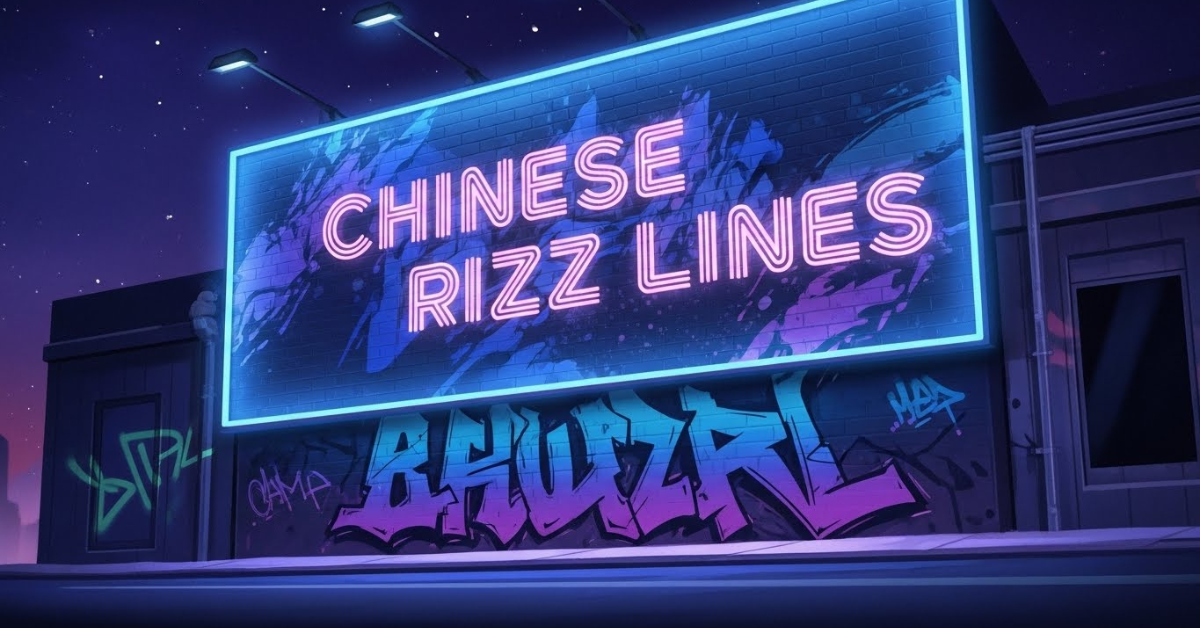 chinese rizz lines