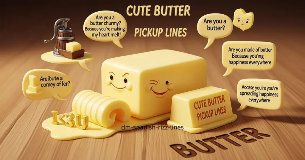 Cute Butter Pickup Lines