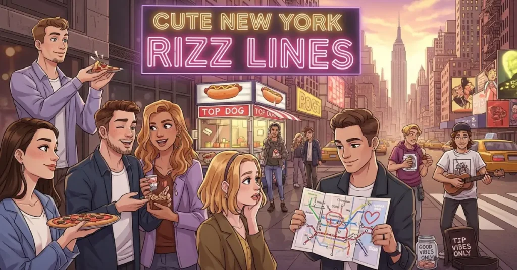 Cute New York Rizz Lines