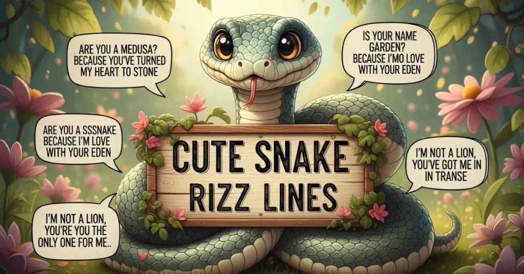  Cute Snake Rizz Lines