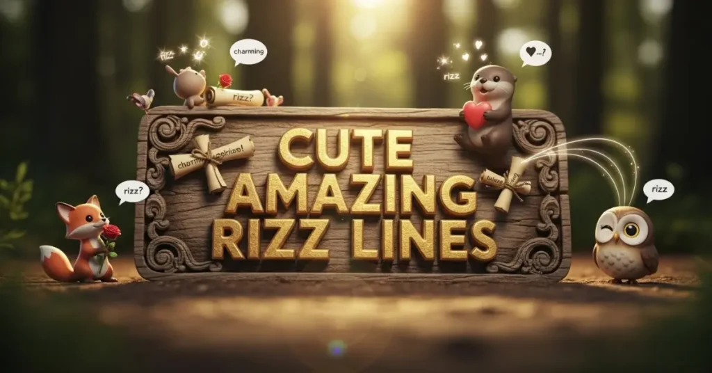 Cute Amazing Rizz Lines
