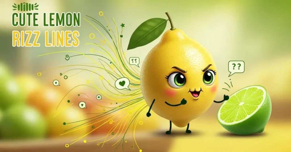 Cute Lemon Rizz Lines