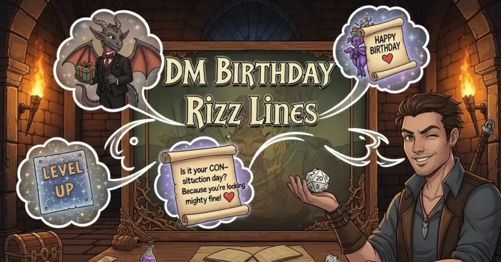 DM Birthday Rizz Lines
