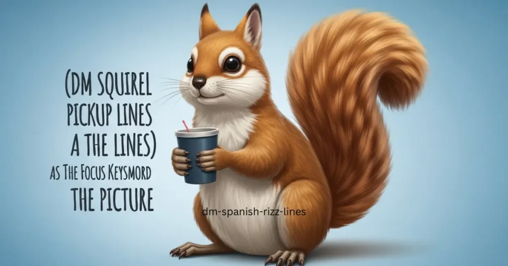 DM Squirrel Pickup Lines