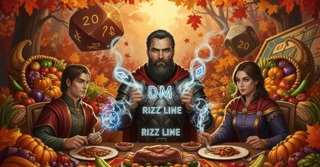 DM Thanksgiving Rizz Lines