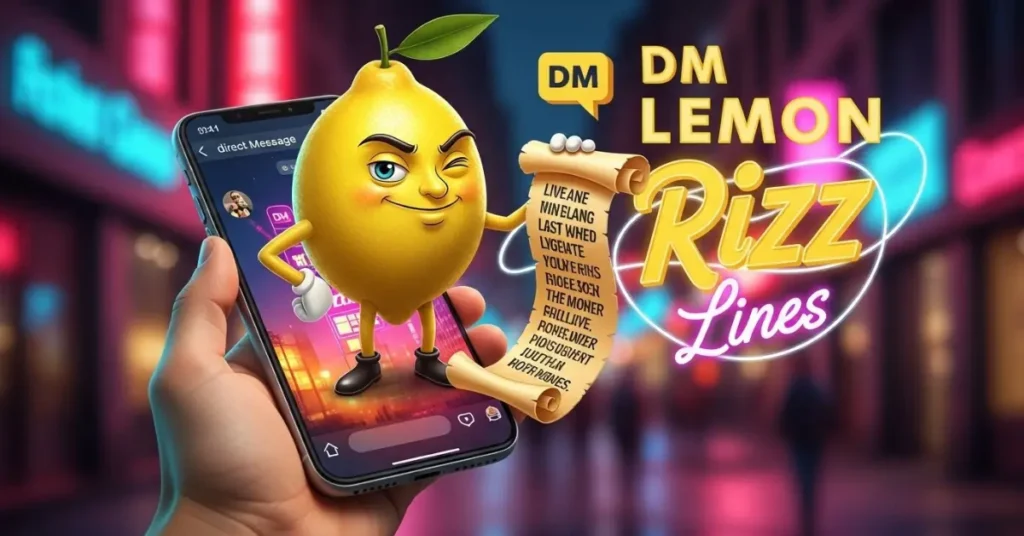 DM Lemon Rizz Lines