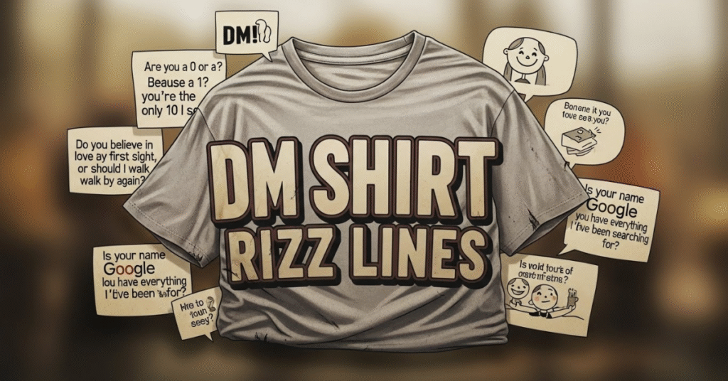 DM Shirt Rizz Lines