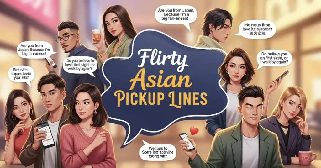  Flirty Asian Pickup Lines