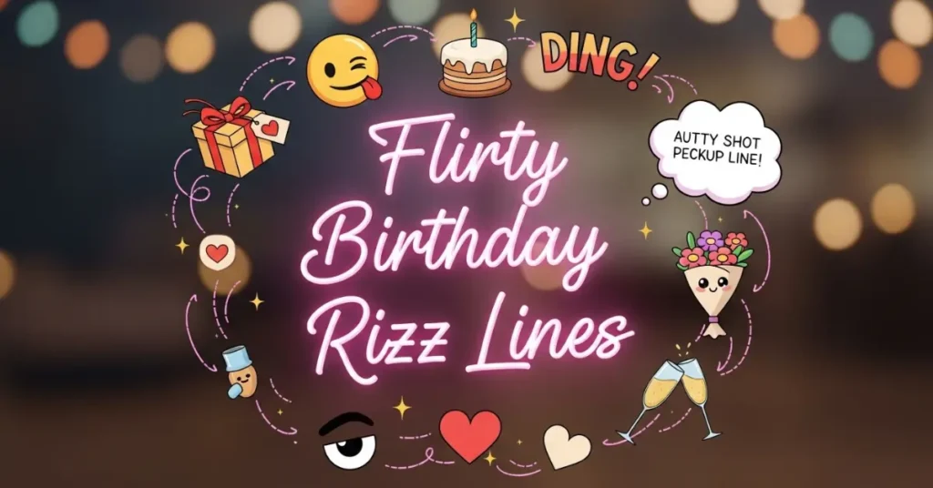Flirty Birthday Rizz Lines