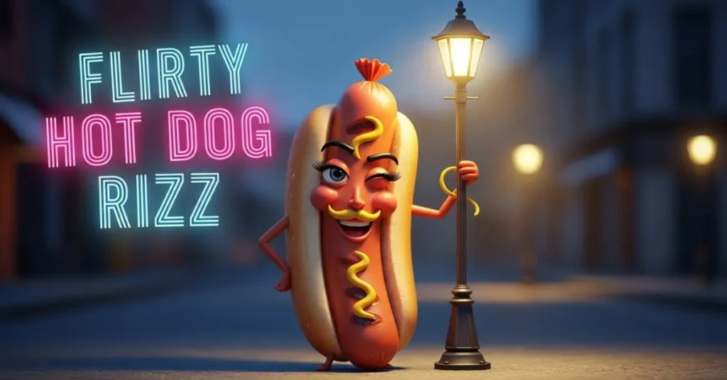 Flirty Hot Dog Rizz