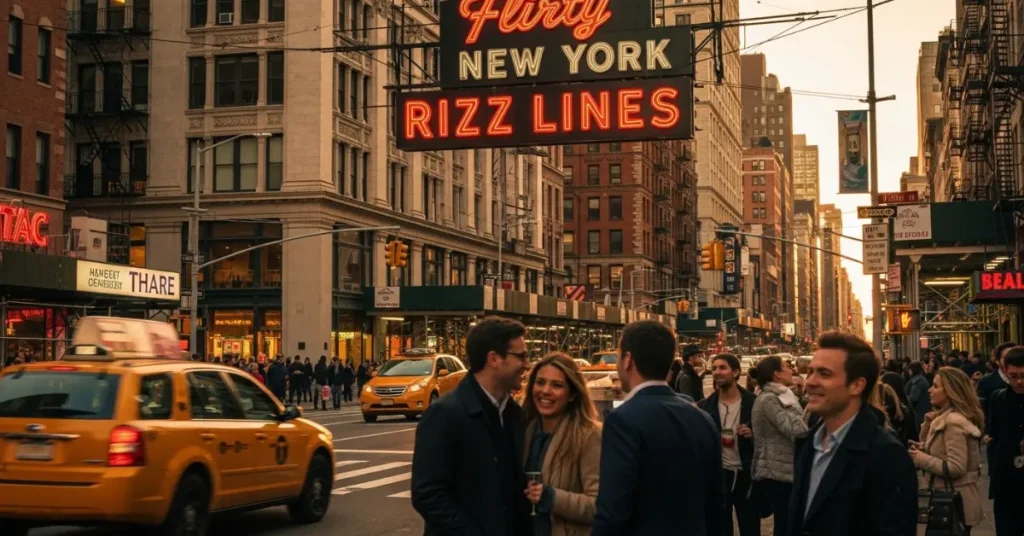 Flirty New York Rizz Lines