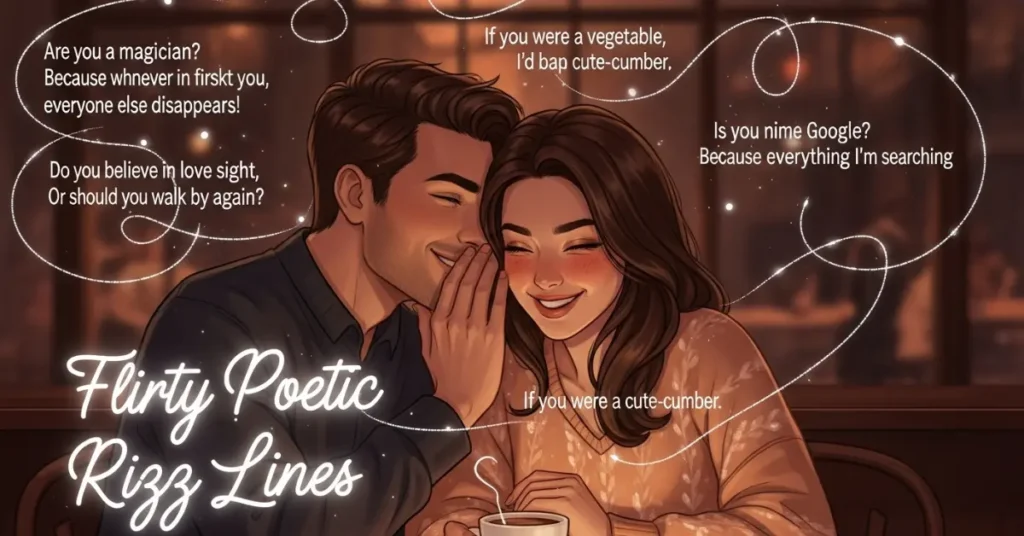 Flirty Poetic Rizz Lines
