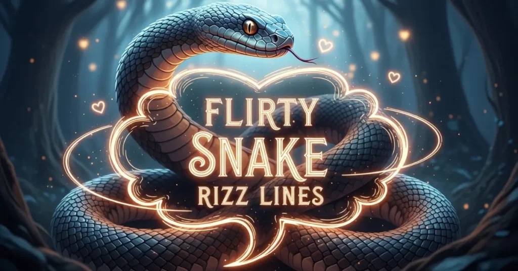 Flirty Snake Rizz Lines