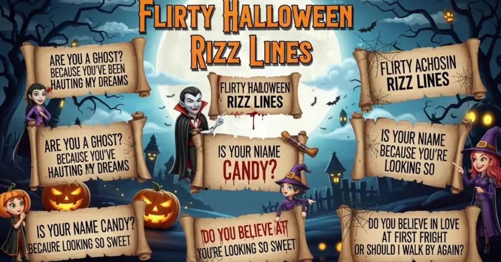 Flirty Halloween Rizz Lines