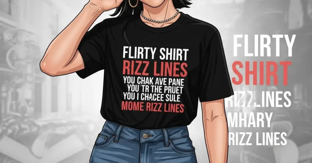 Flirty Shirt Rizz Lines