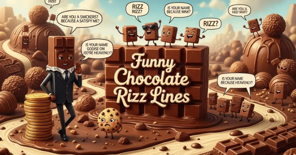 Funny Chocolate Rizz Lines