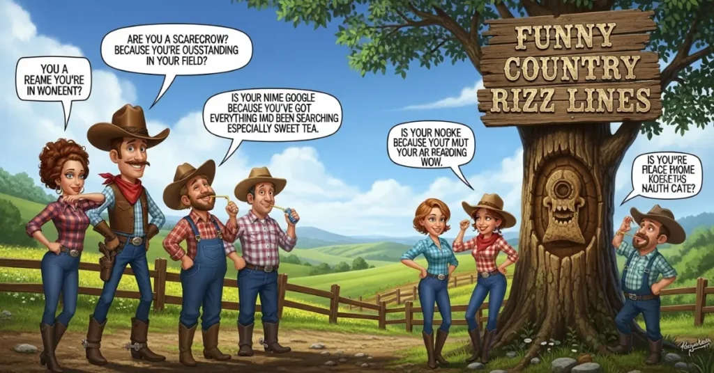 Funny Country Rizz Lines