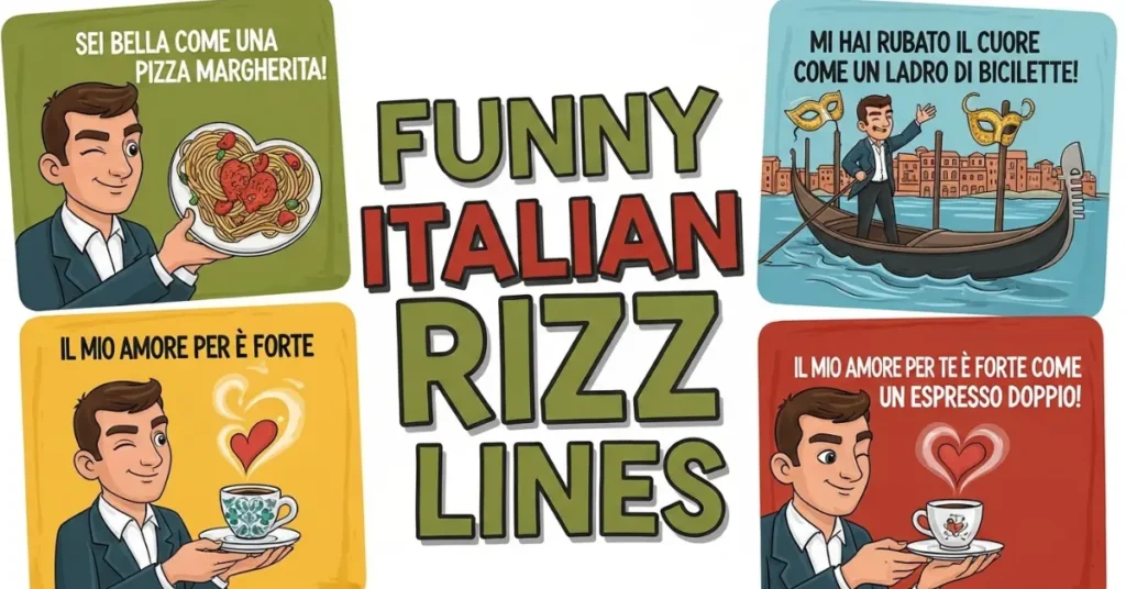 Funny Italian Rizz Lines