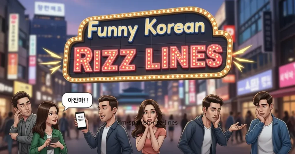 Funny Korean Rizz Lines
