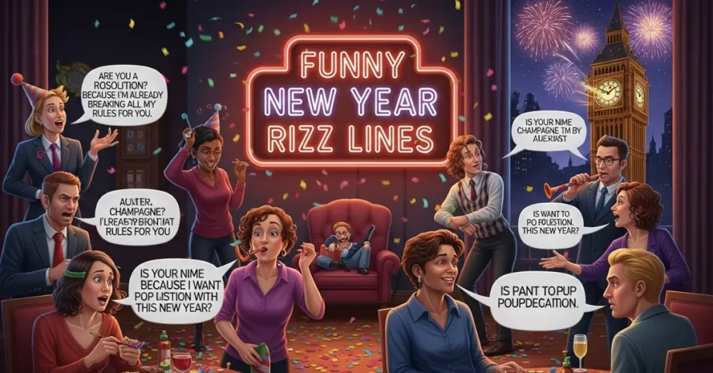 Funny New Year Rizz Lines