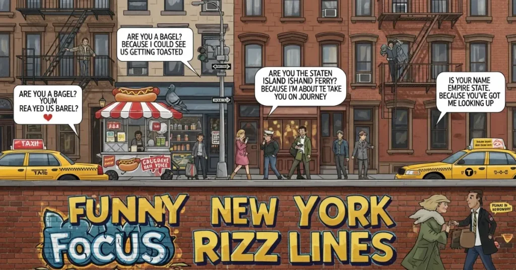 Funny New York Rizz Lines