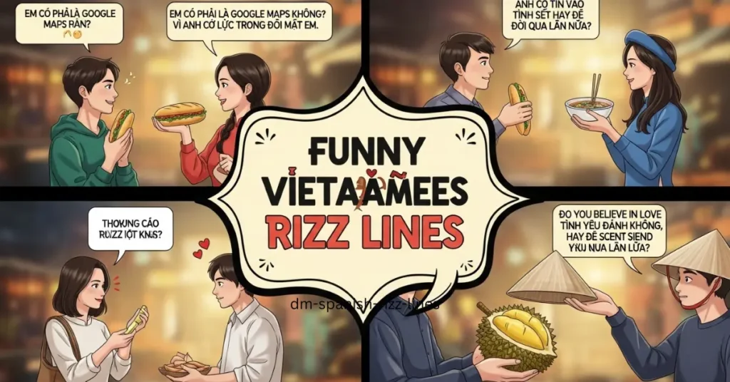 Funny Vietnamese Rizz Lines