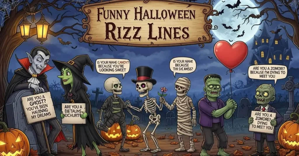 Funny Halloween Rizz Lines
