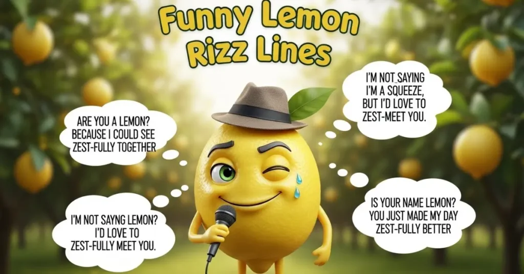 Funny Lemon Rizz Lines