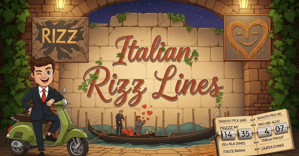 italian Rizz Lines