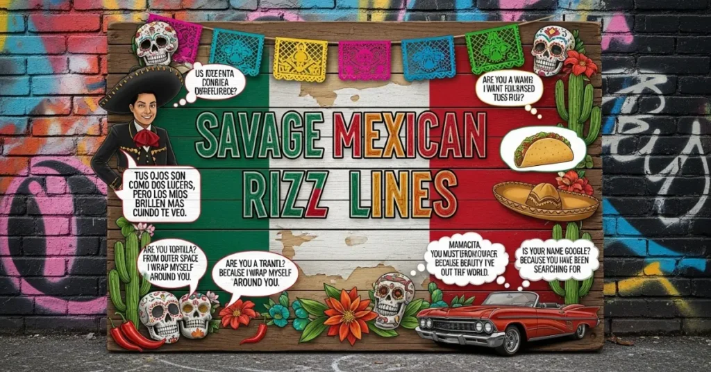 Savage Mexican Rizz Lines