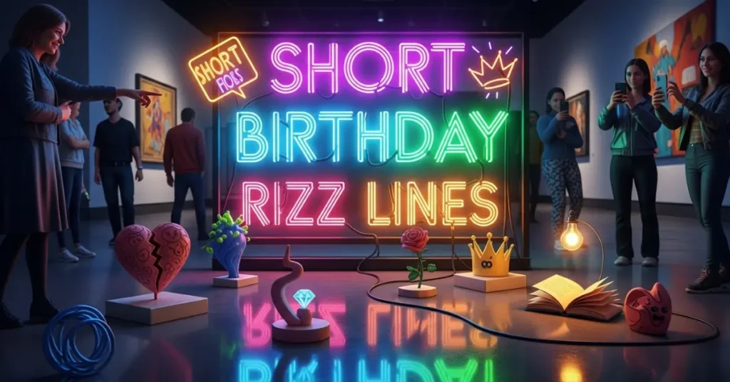 Short Birthday Rizz Lines