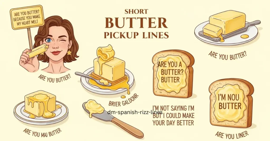 Short Butter Pickup Lines