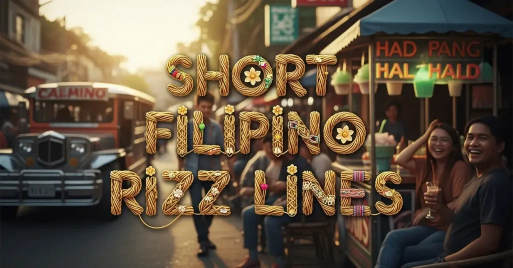 Short Filipino Rizz Lines