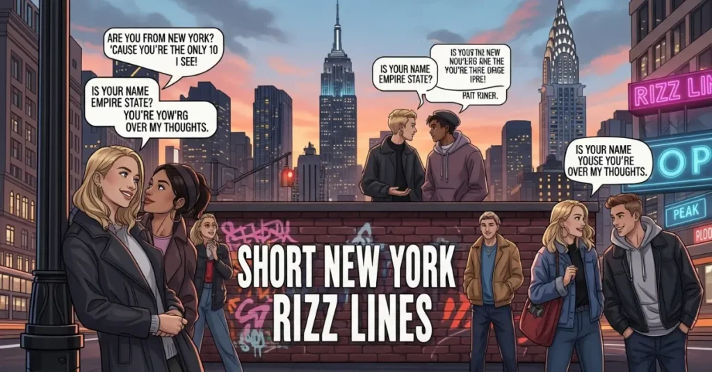 Short New York Rizz Lines