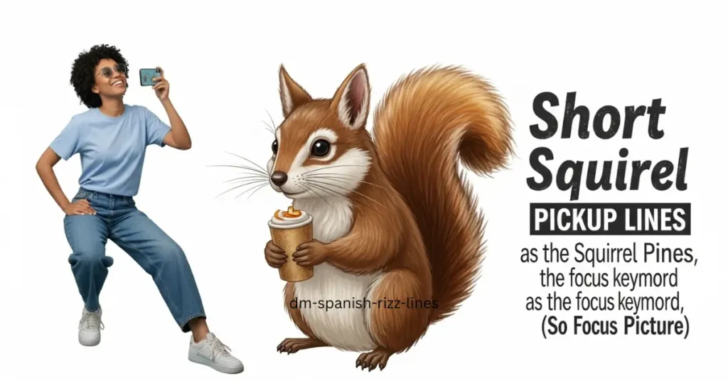 Short Squirrel Pickup Lines