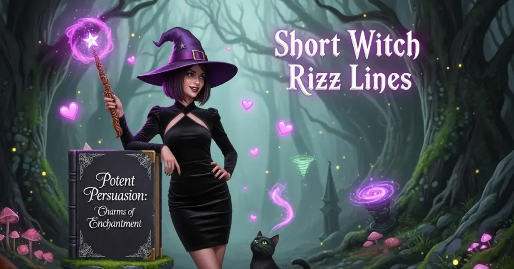 Short Witch Rizz Lines