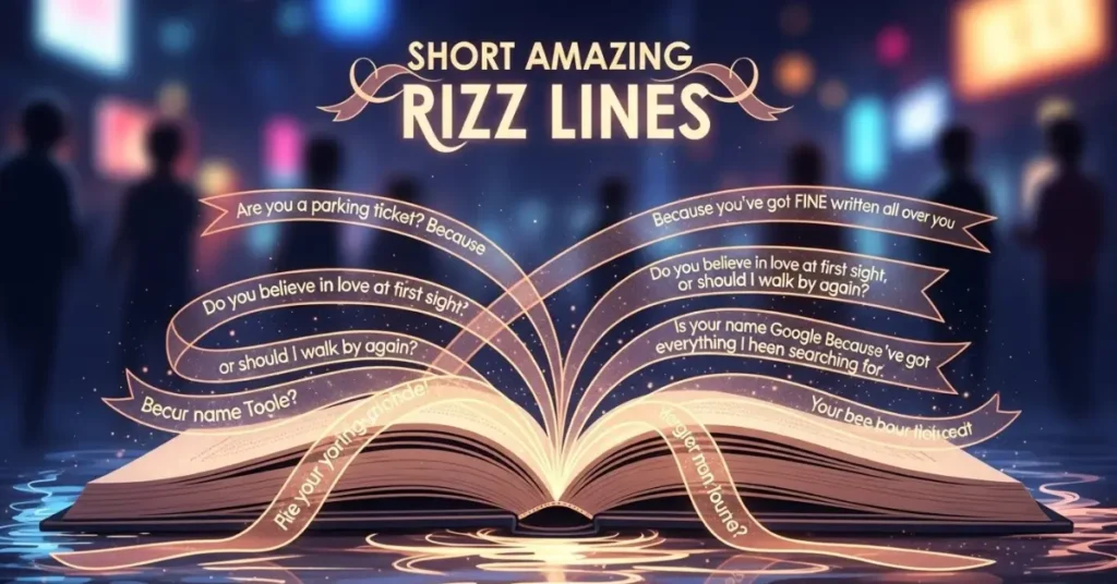 Short Amazing Rizz Lines