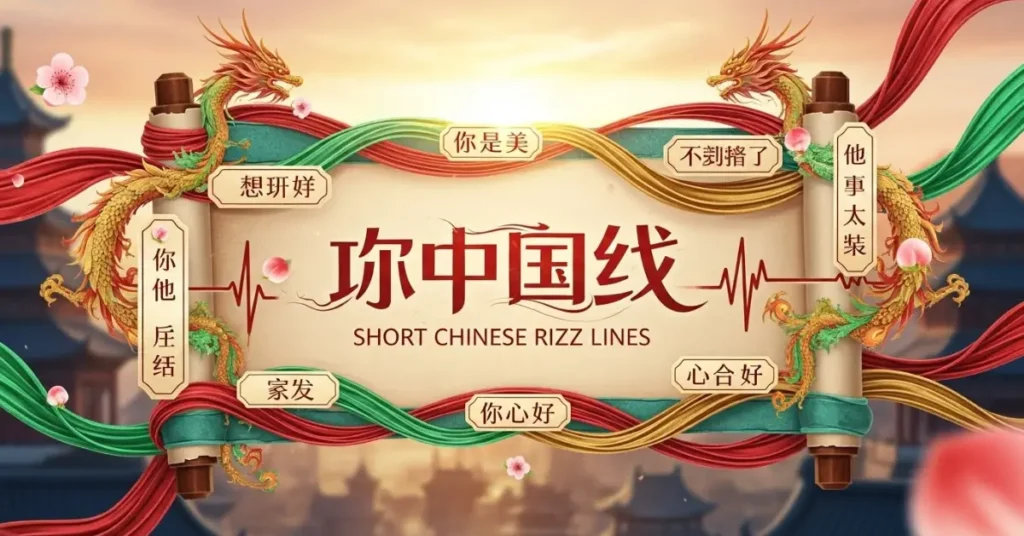 Short Chinese Rizz Lines