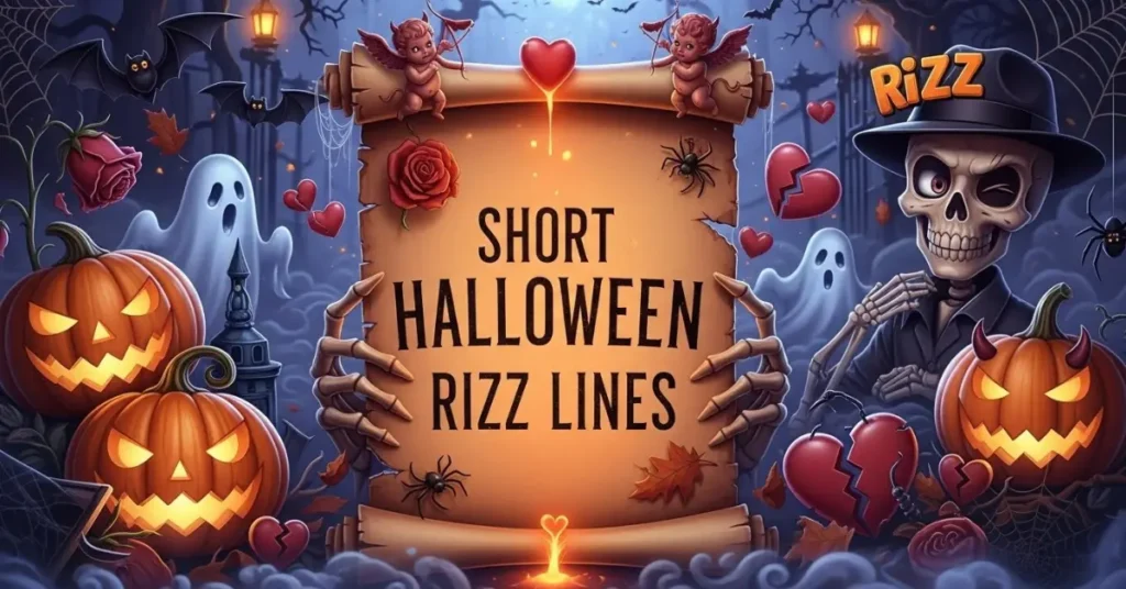 Short Halloween Rizz Lines