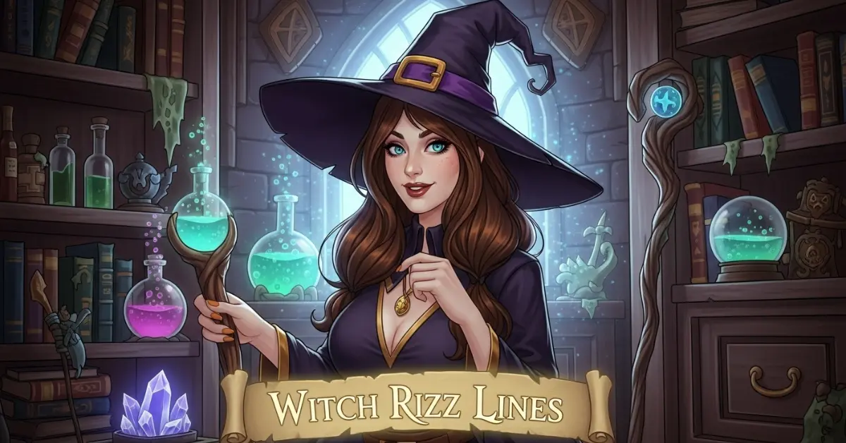 Witch Rizz Lines