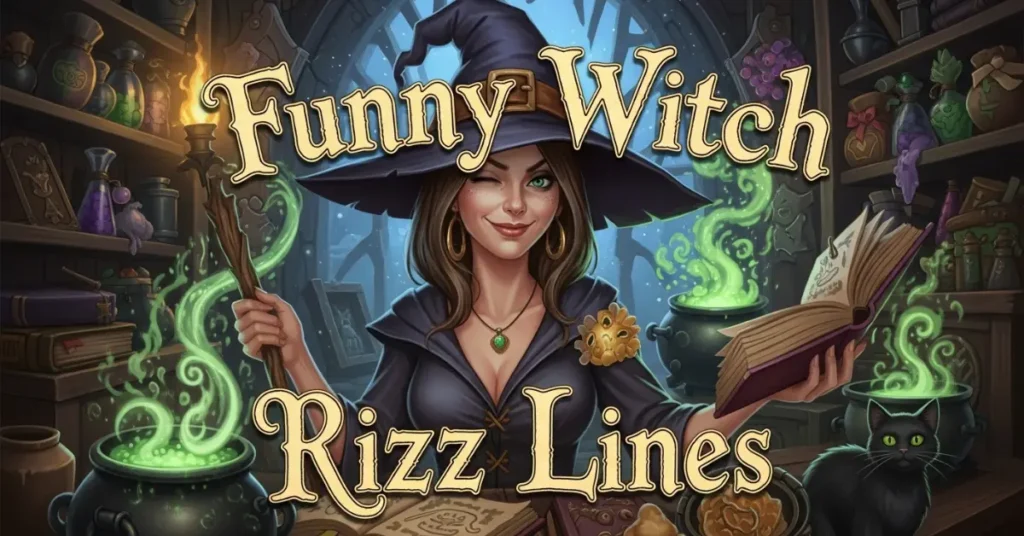 Funny Witch Rizz Lines