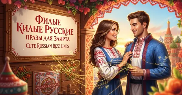 Cute Russian Rizz Lines