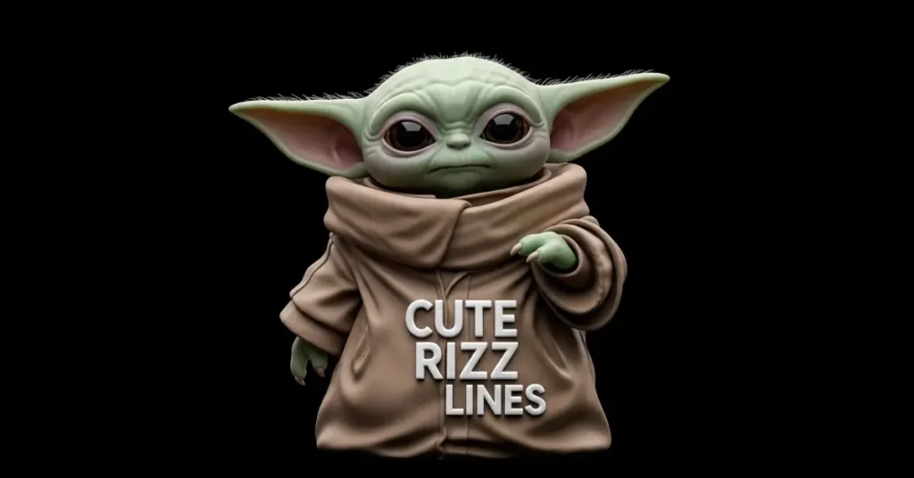 Cute Yoda Rizz Lines