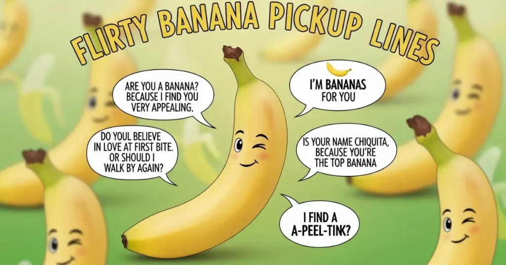 Flirty Banana Pickup Lines