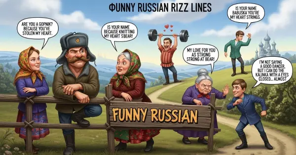 Funny Russian Rizz Lines