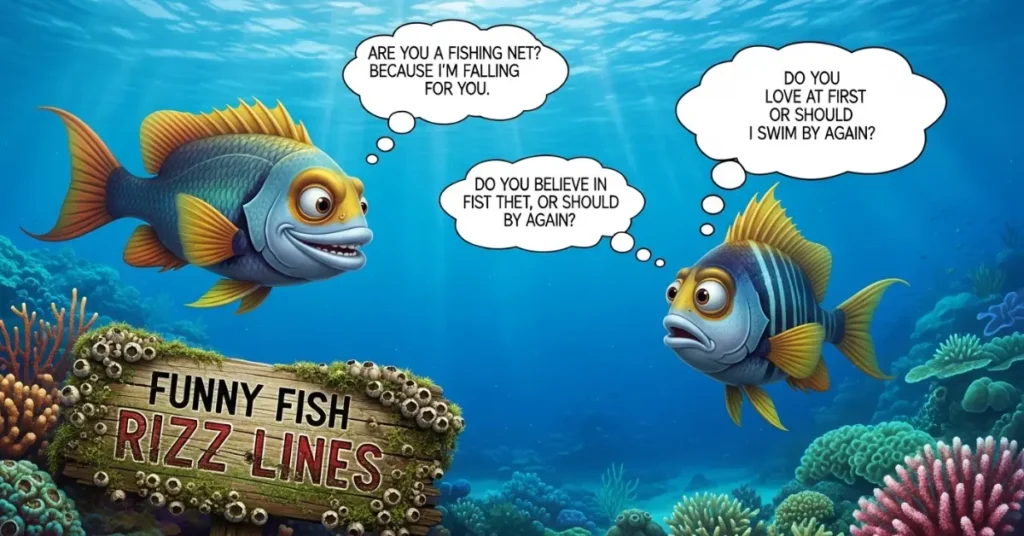 Funny Fish Rizz Lines