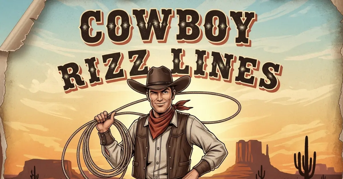 Cowboy Rizz Lines