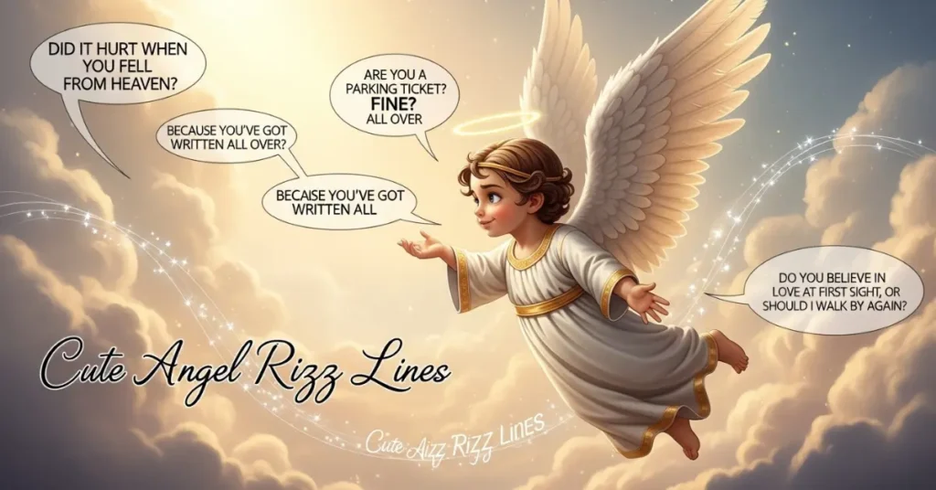 Cute Angel Rizz Lines